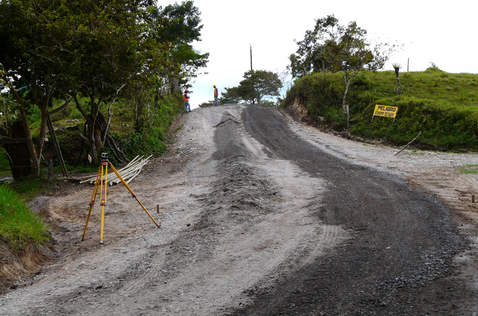 Volcan Pacifica: Bridge construction, May 2008