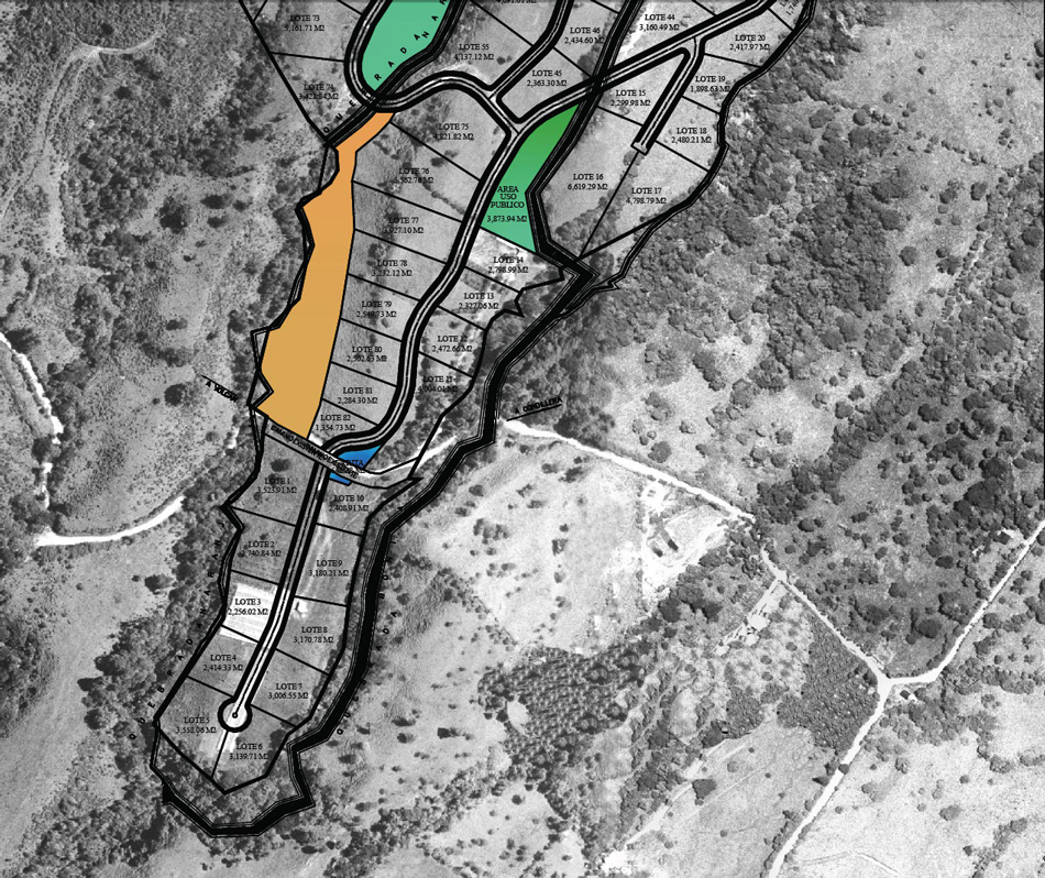 Volcan Pacifica: Master Site Plan: Lower Section