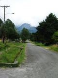 Picture Of The Day: A road in Paso Ancho with Volcan Baru looming in the background.