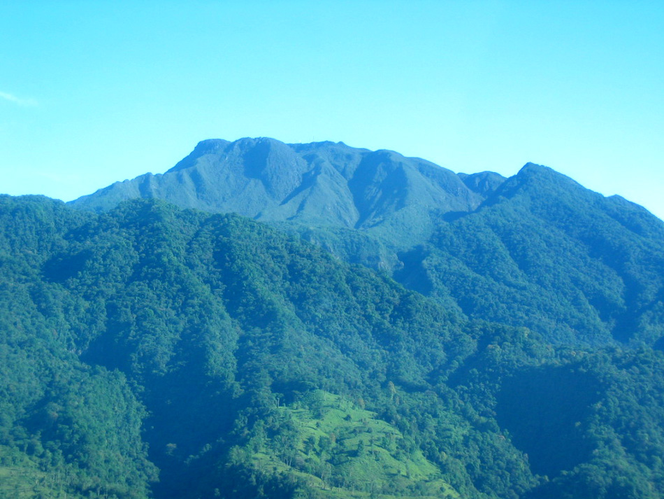 Volcan Baru, with rainforest.